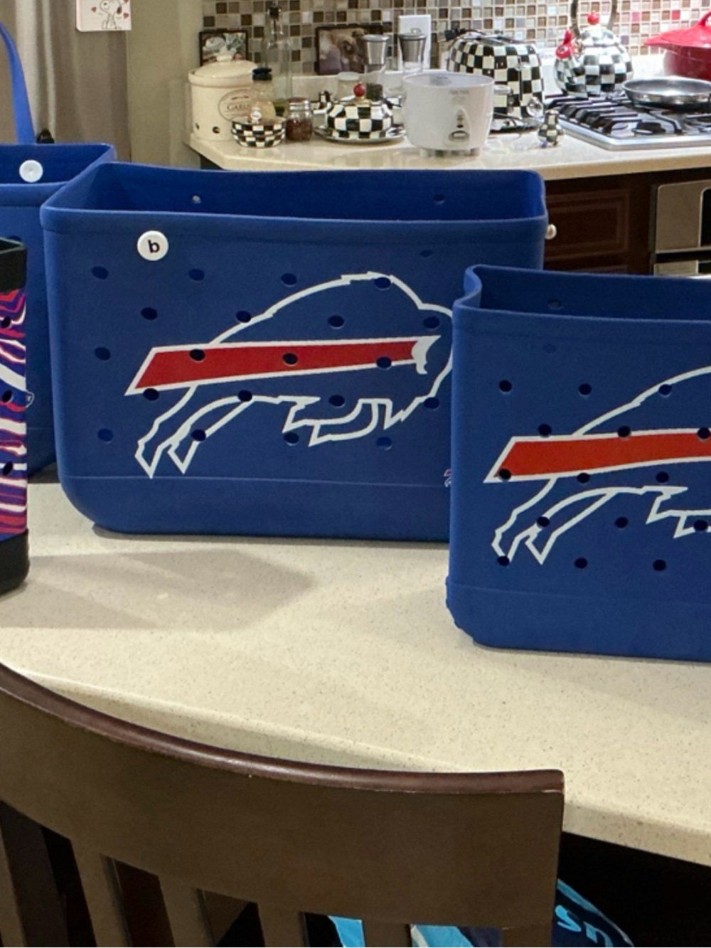 Buffalo Bills NWOT BOGG Like BAG Blue Tote Handbag SHIPS FREE! - Picture 4 of 5